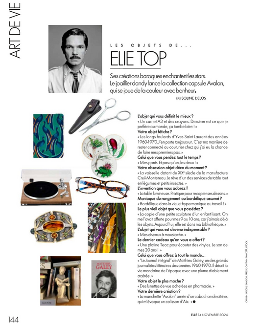 Elie Top Elle France 2024 Soline Delos