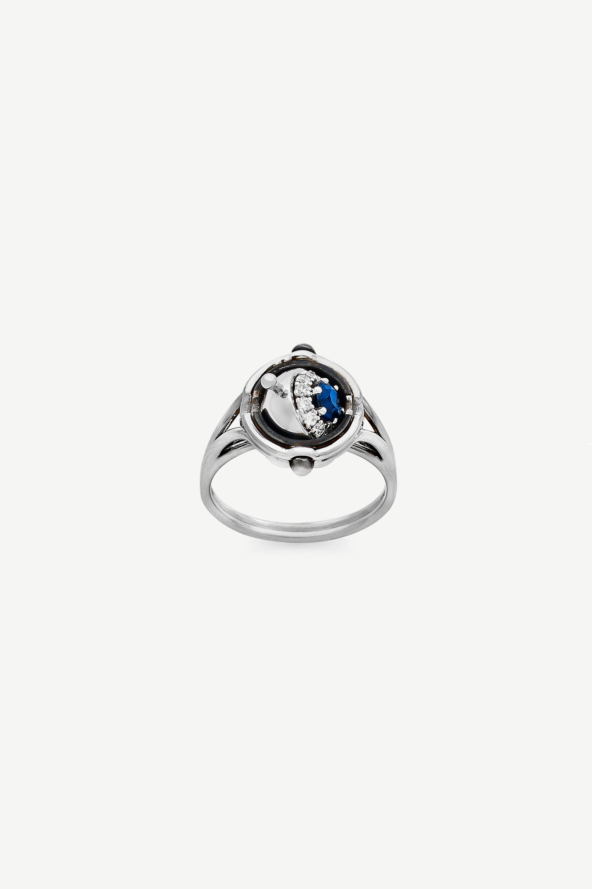 Elie Top Bague Mira Saphir Sirius