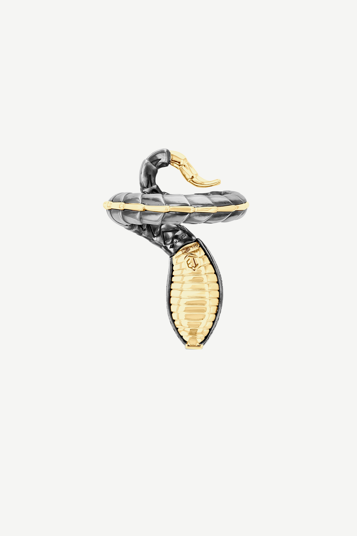 Elie Top Bague Petit Serpent Opale Rouge Magica Naturae
