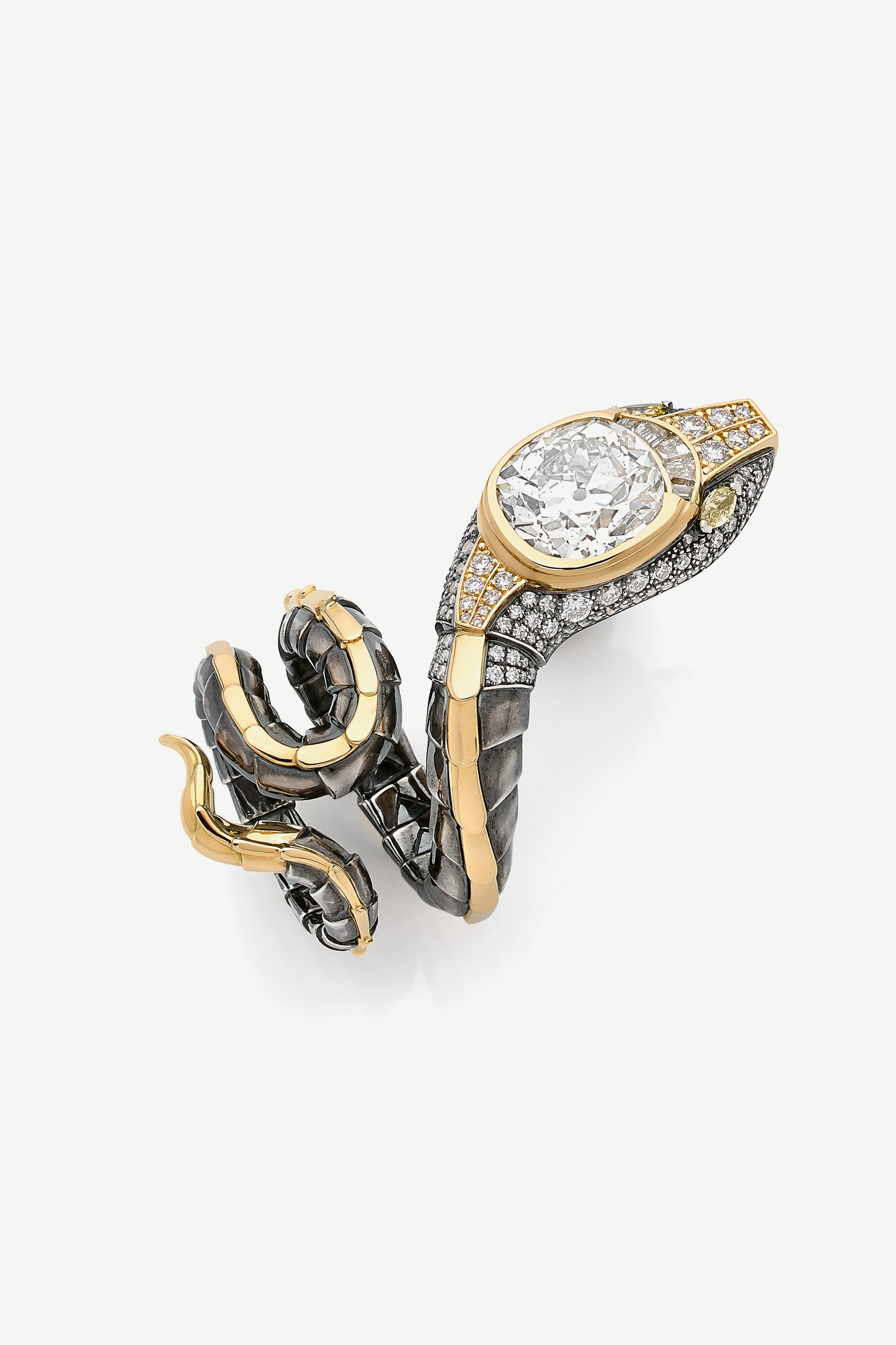 bague serpent taille ancienne