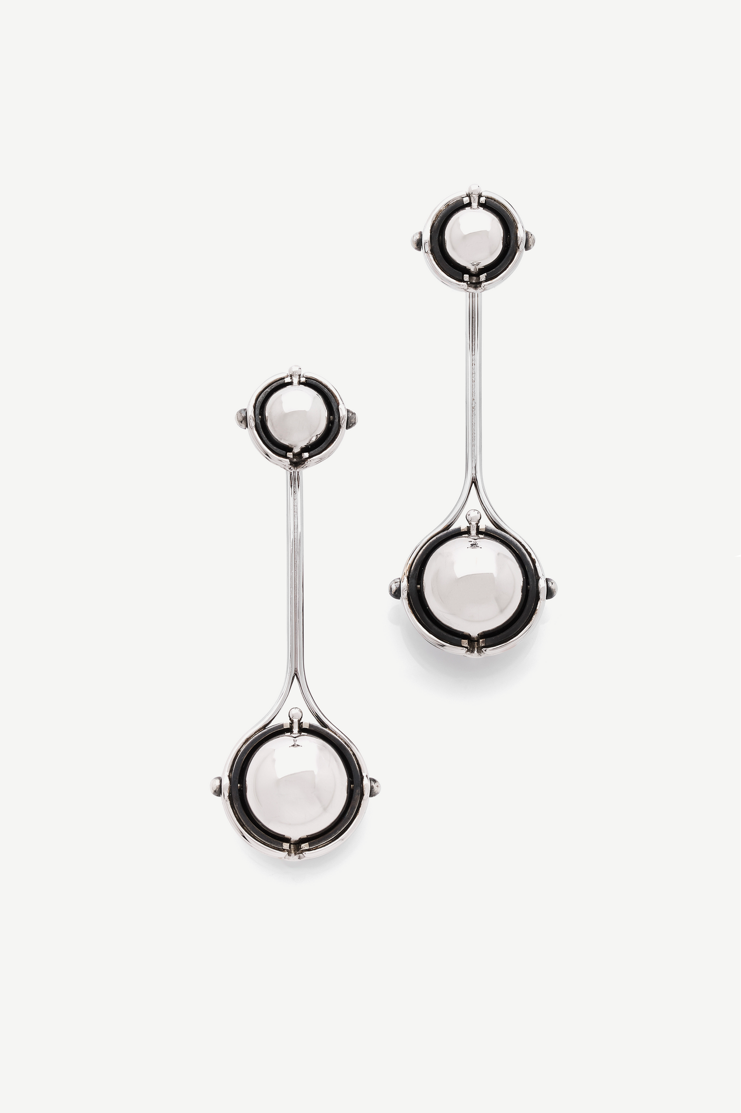 Elie Top Boucles d'Oreilles Gouttes Saphirs Modulable Sirius