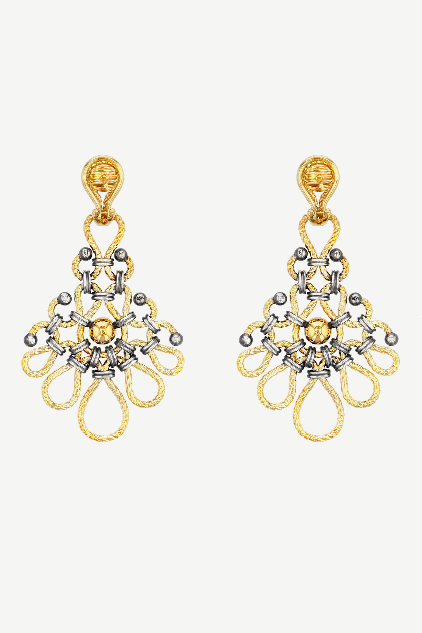 Elie Top Boucles d'Oreilles Twist