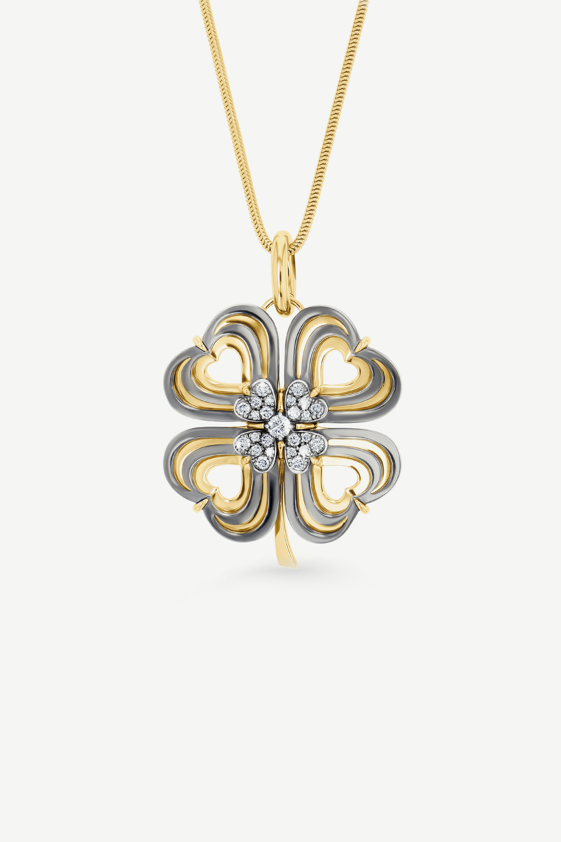 Charm Cosmogonie Secrète Trèfle Diamants