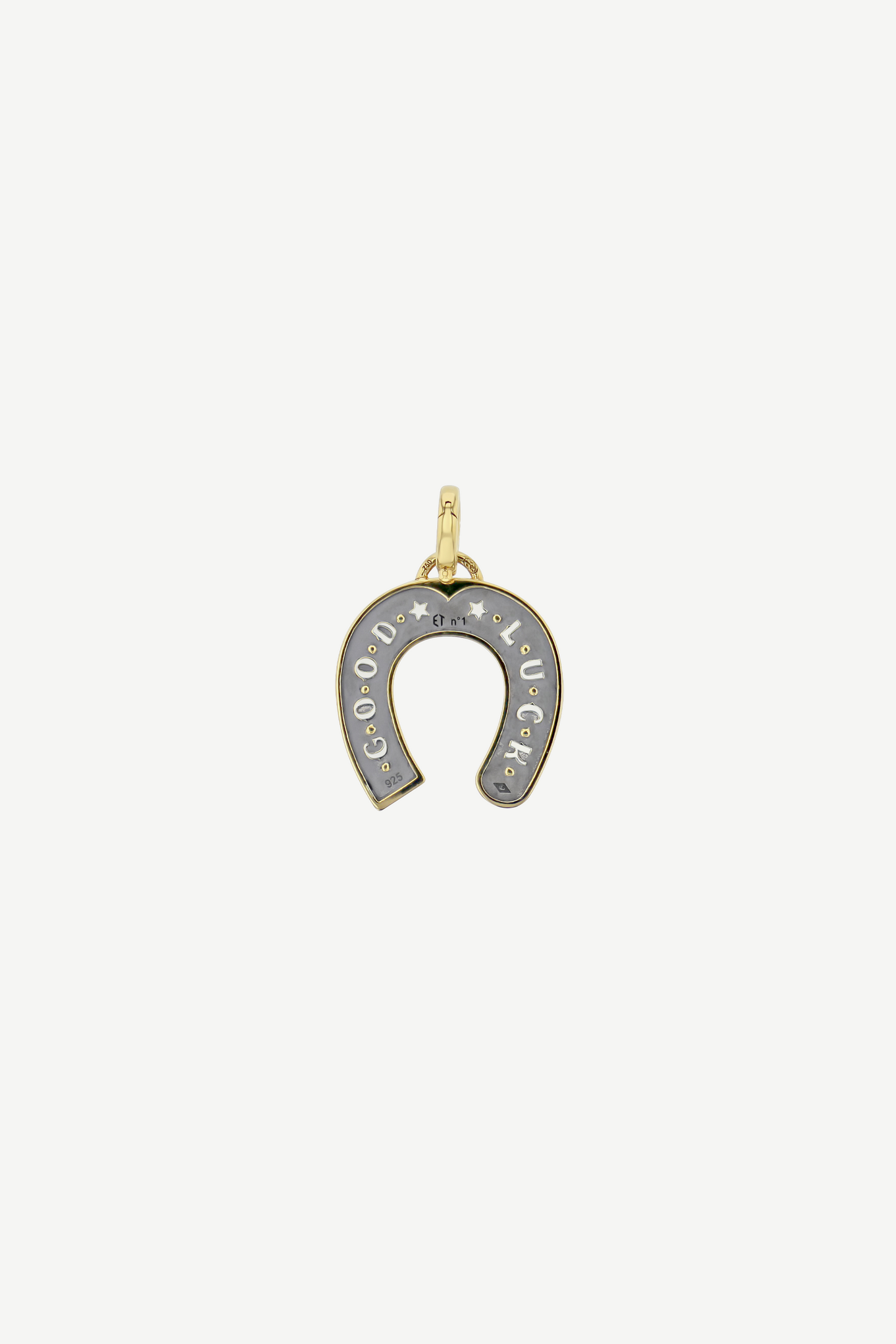Elie Top Charm Mini Fer à Cheval La Dame Du Lac Diamant