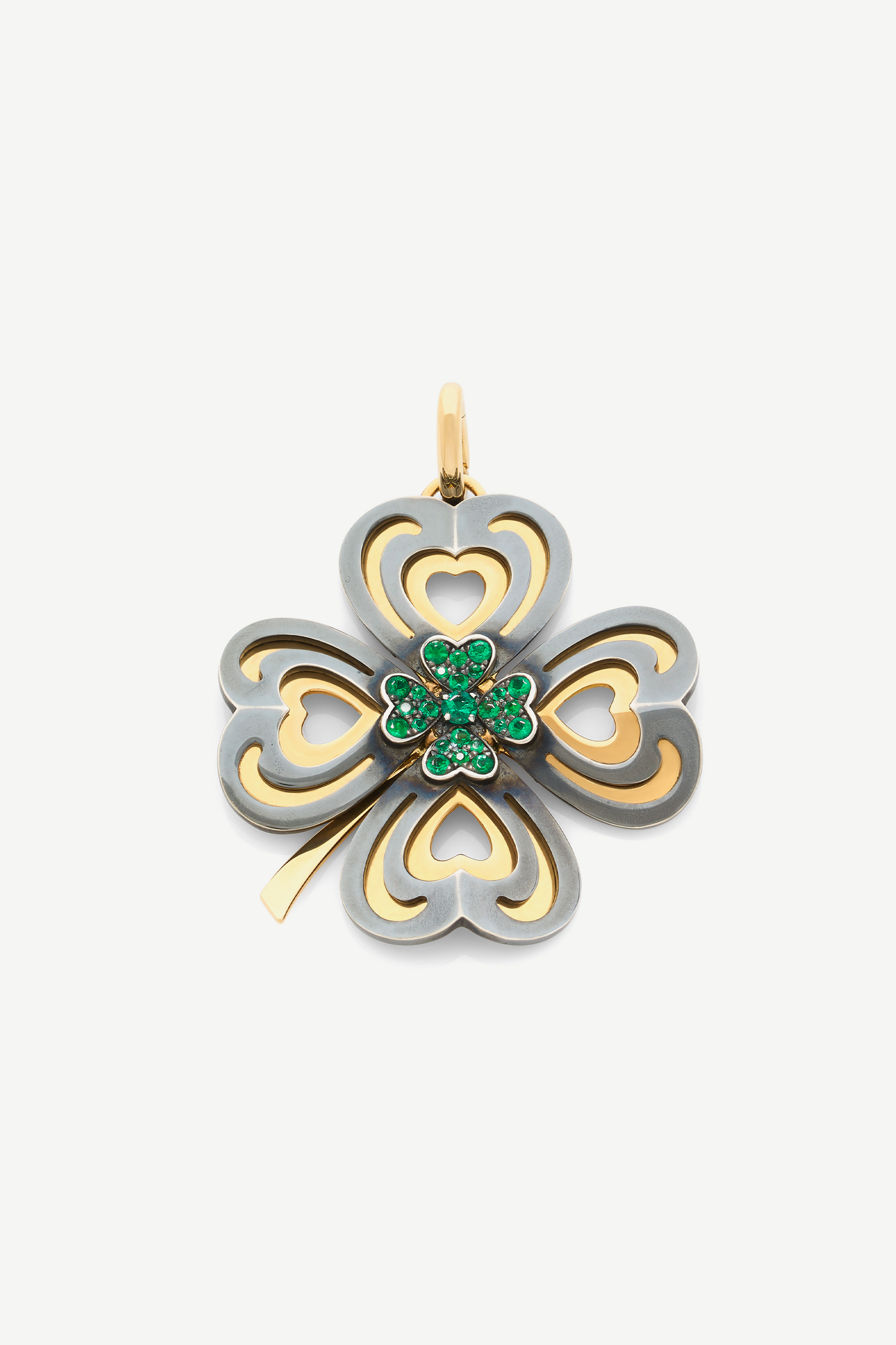 charm trefle cosmogonie secrete emeraude