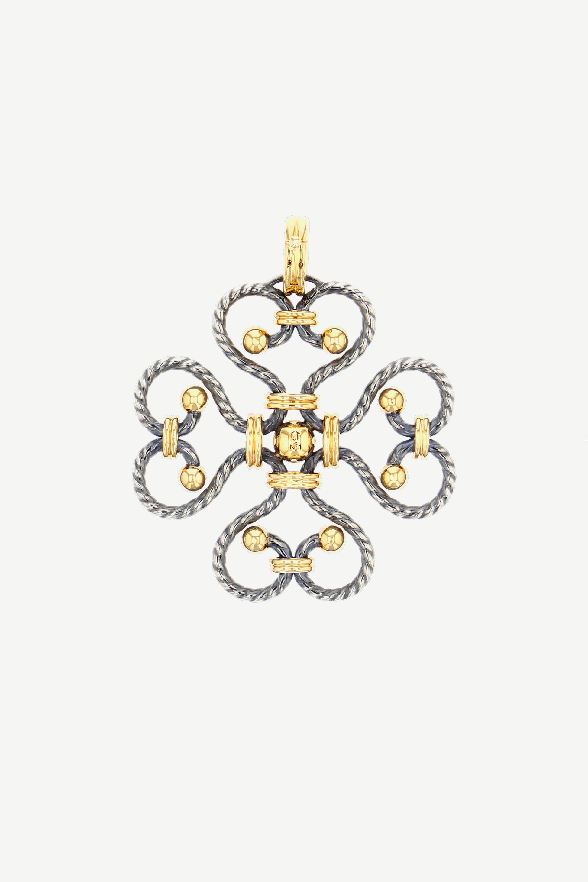 Elie Top Charm Trèfle Twist