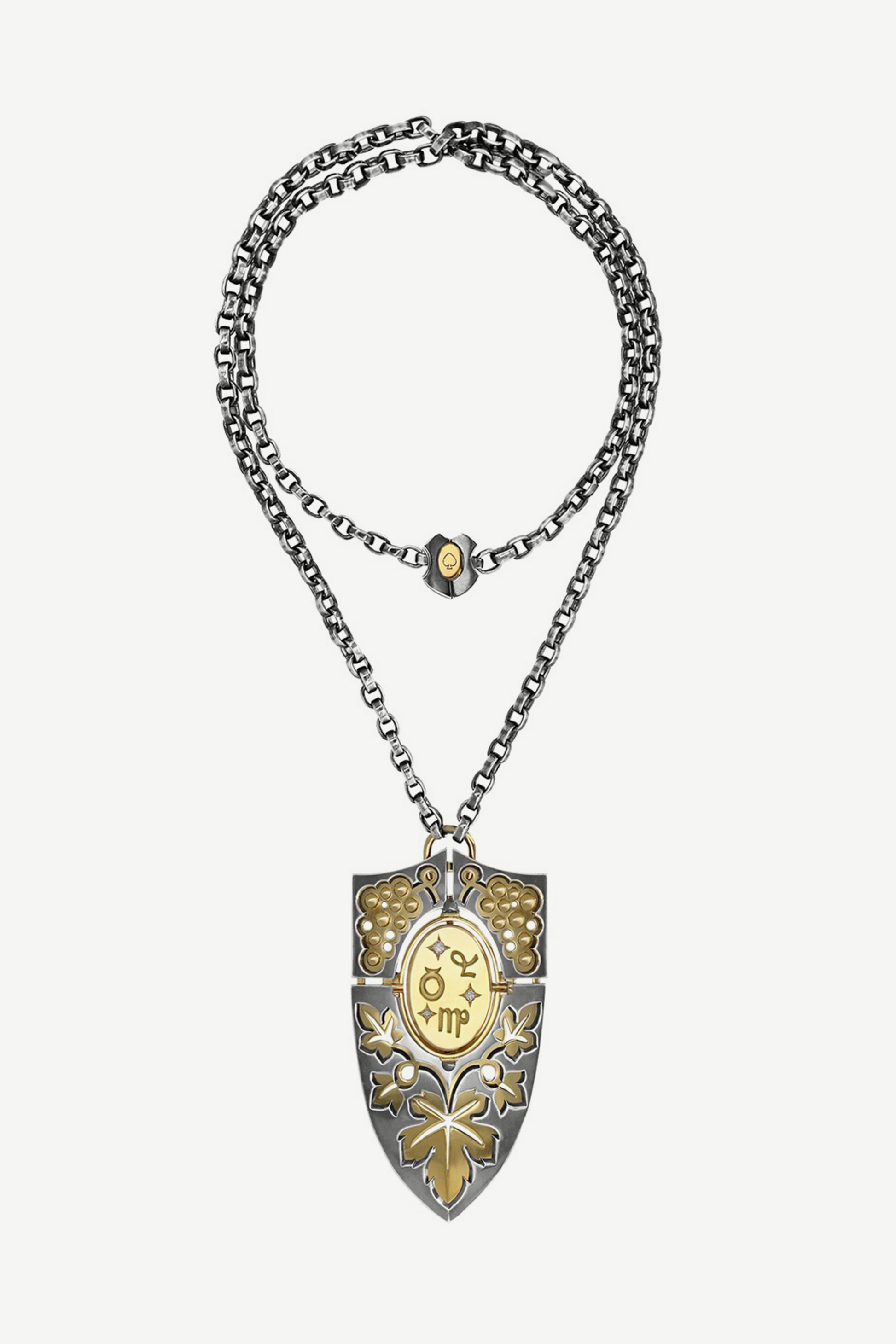 Elie Top Pendentif Bouclier TERRE Cosmogonie Secrète