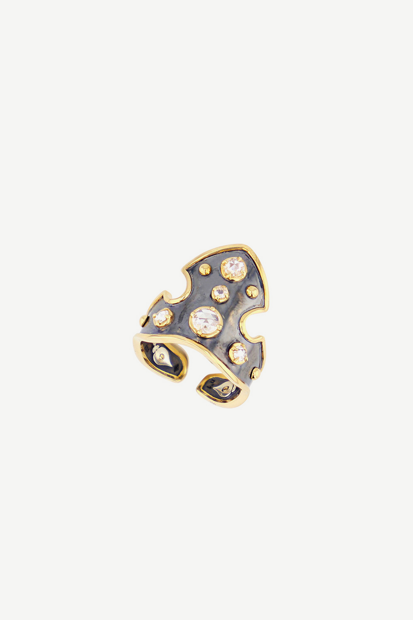 bague blason diamant la dame du lac