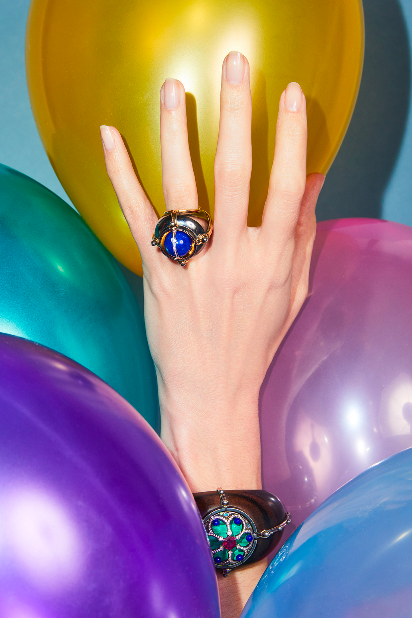 Elie Top Bague Scaphandre Lapis Mécaniques Célestes Portée