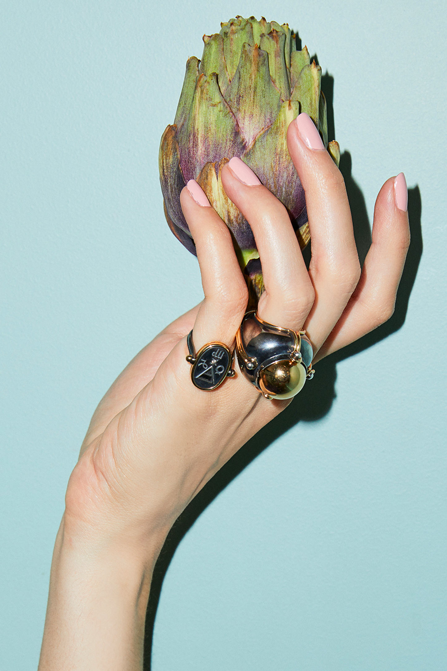 Elie Top Bague Scaphandre Onyx Mécaniques Célestes Portée