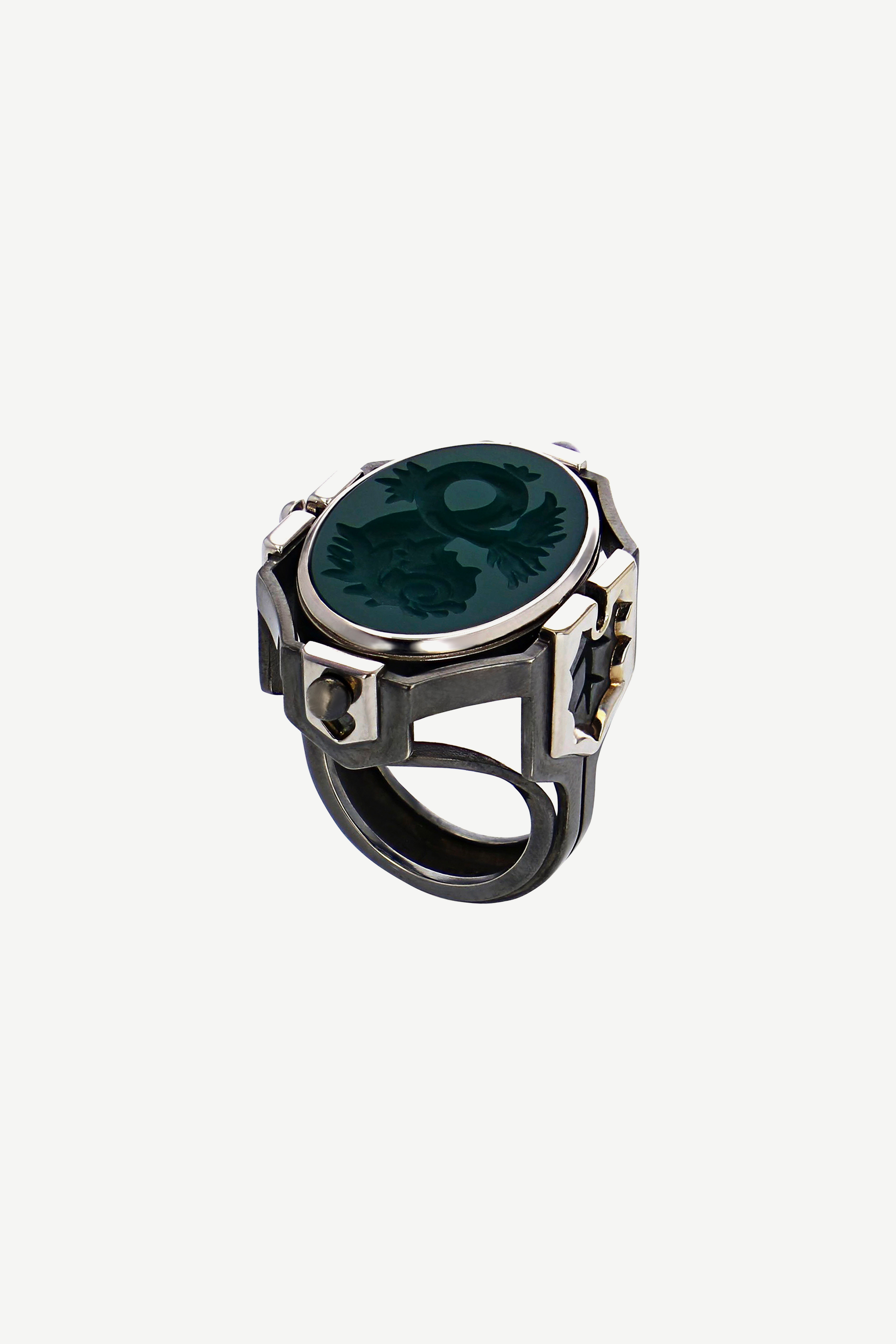 Elie Top Bague Sceau EAU Cosmogonie Secrète