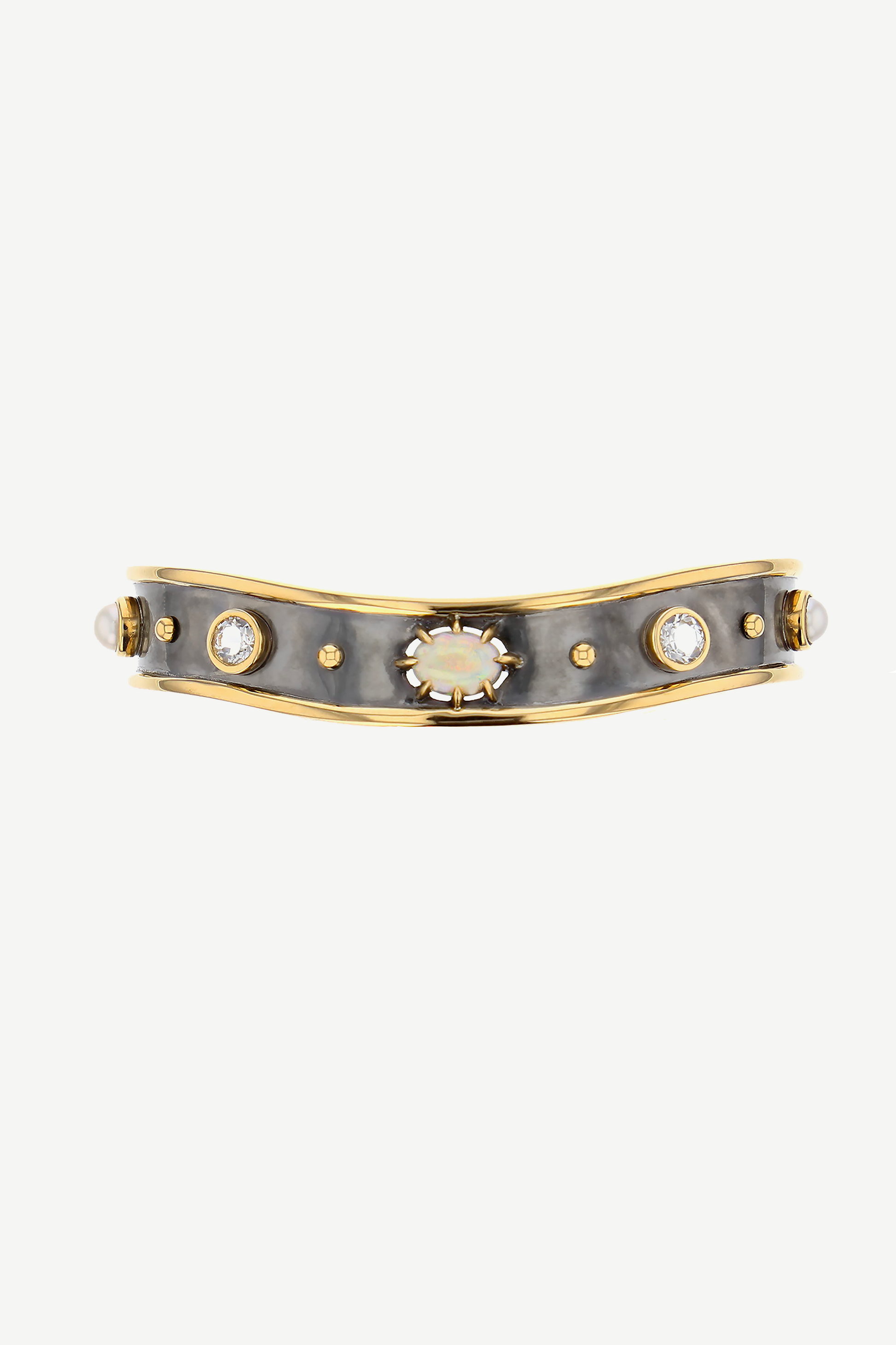 Elie Top Bracelet Bandeau Opale La Dame du  Lac