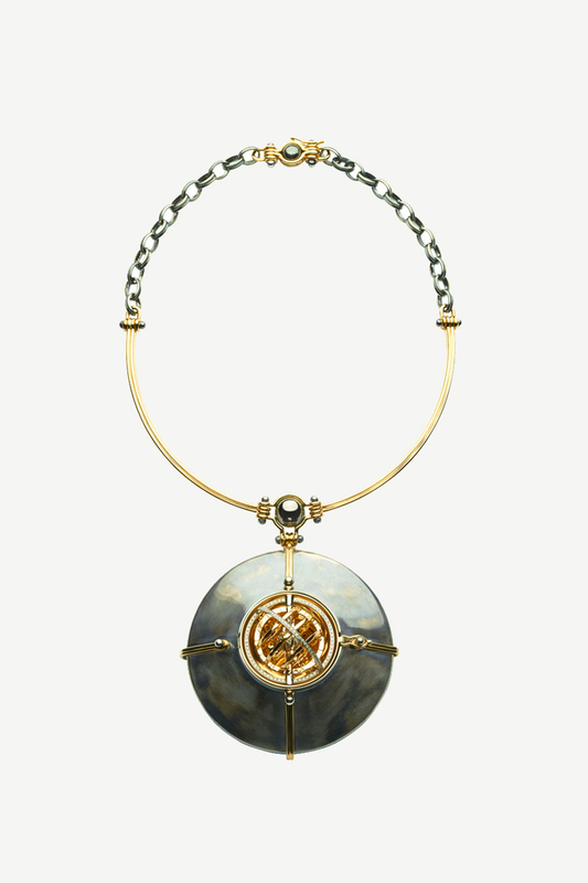 Elie Top Pendentif Scaphandre Diamants Mécaniques Célestes