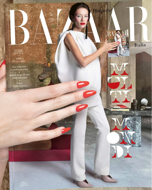 Elie Top Harper’s Bazaar Italie Mars 2025