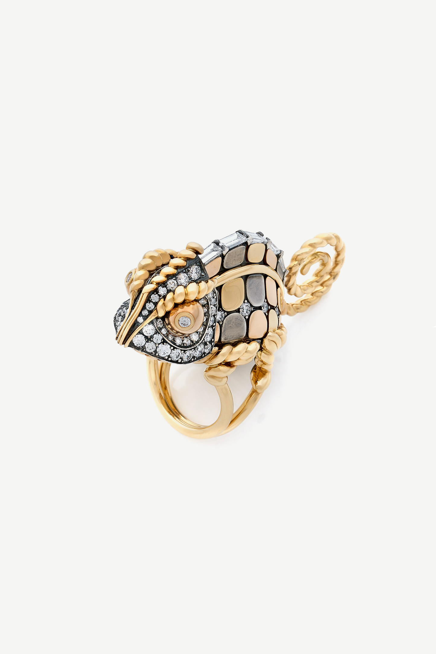 bague haute joaillerie cameleon diamant