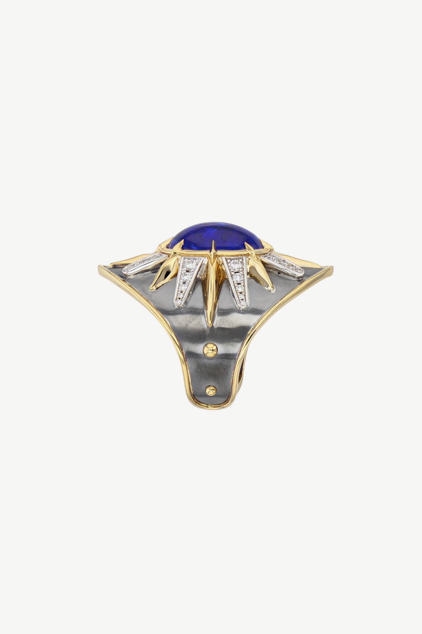 Elie Top Bague Écu Tanzanite La Dame du Lac