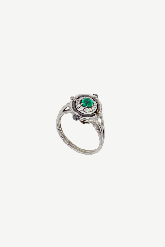 Bague Mira Émeraude