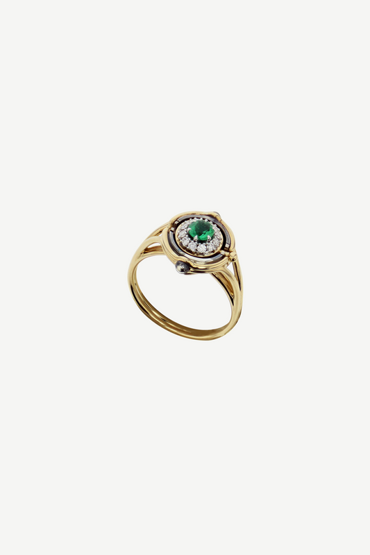 Bague Mira Émeraude