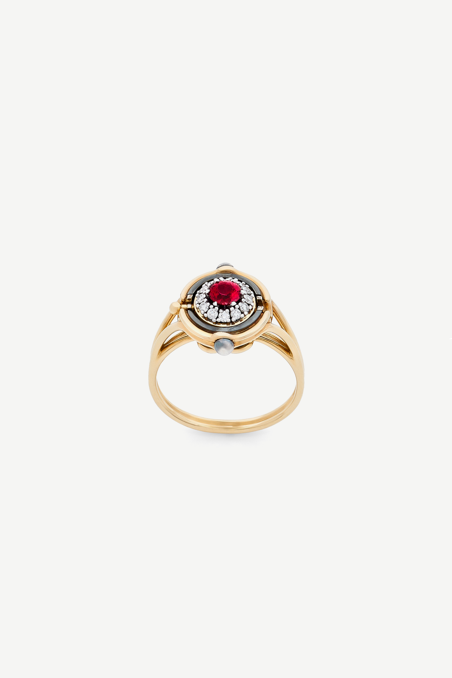 bague mira sirius rubis diamant