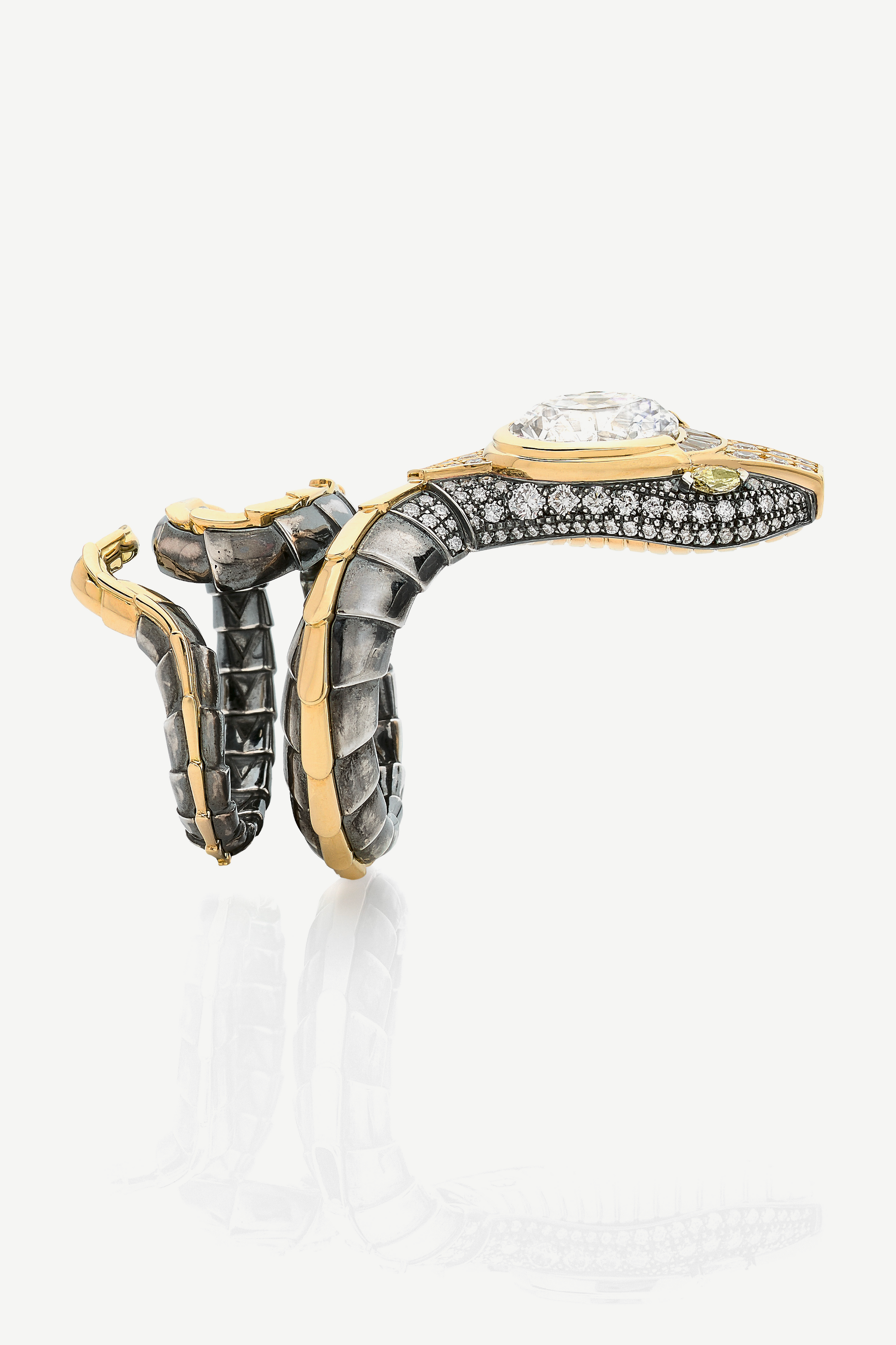 bague haute joaillerie serpent diamant