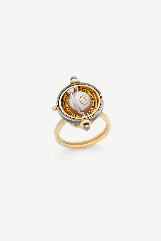 bague sirius sphere perle akoya