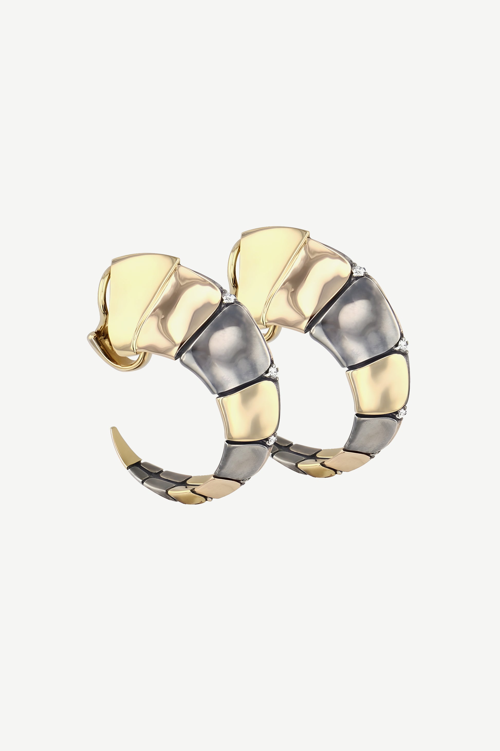 Elie Top Boucles d'Oreilles Clip Dorsale Magica Naturae