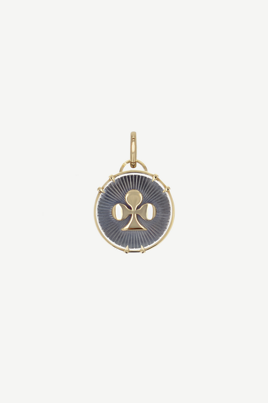 Elie Top Charm Trèfle 4 Éléments FEU cosmogonie Secrète