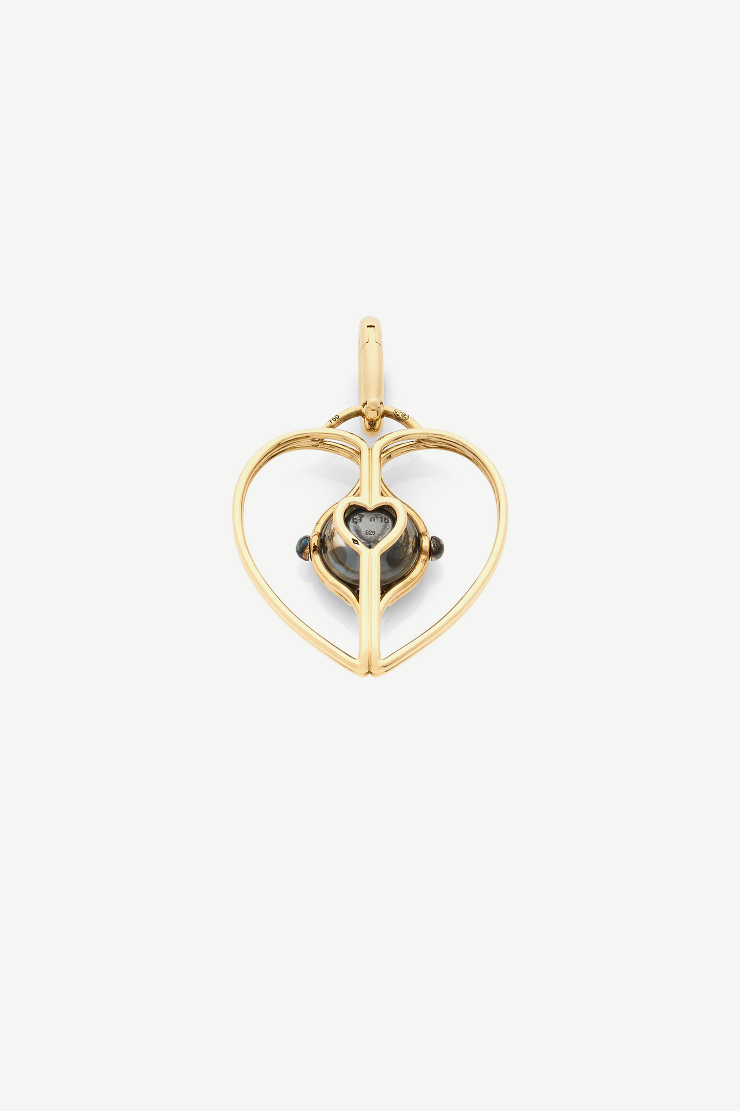 Elie Top Charm Cœur Mira Diamant