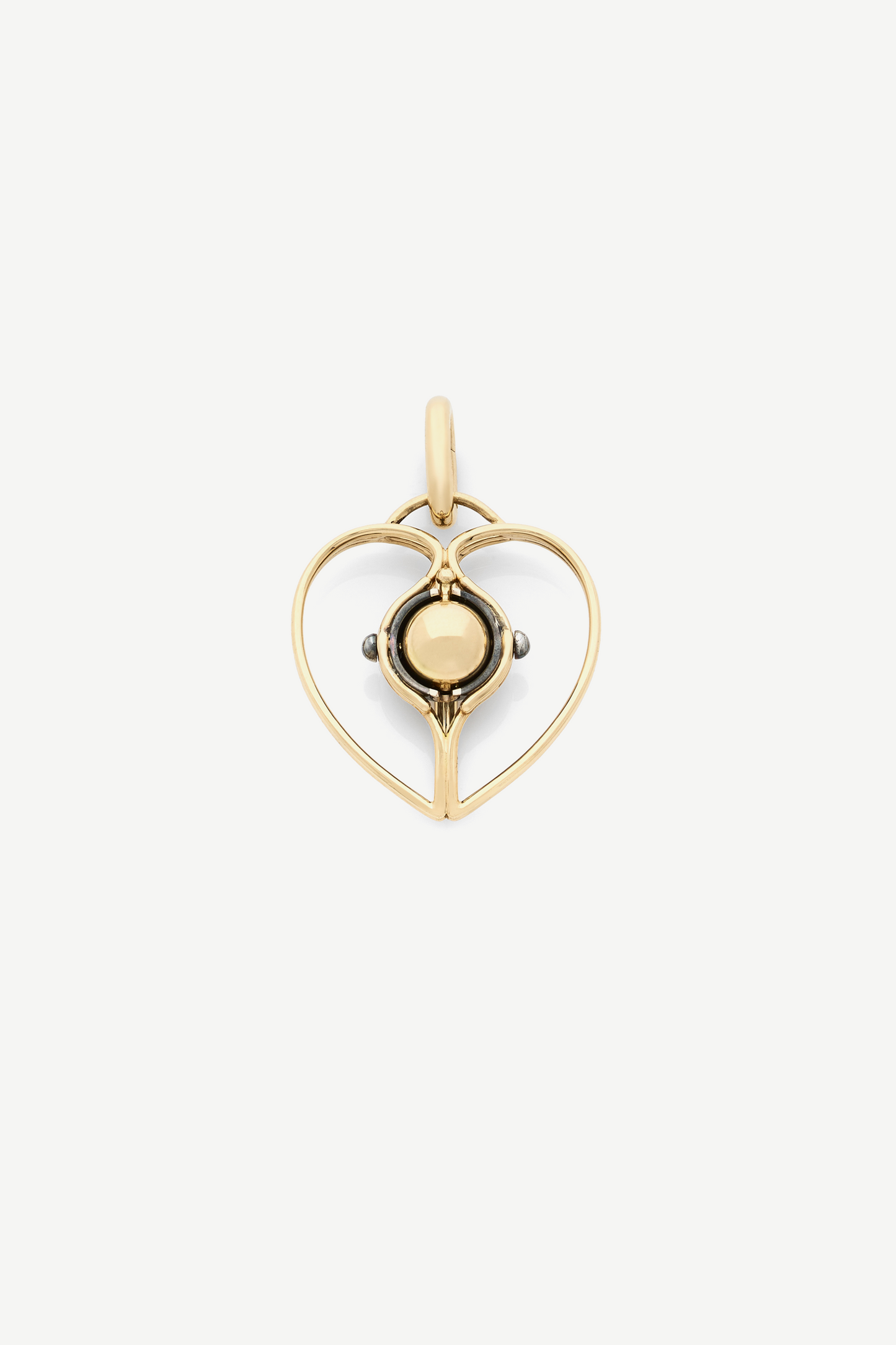 Elie Top Charm Cœur Mira Rubis