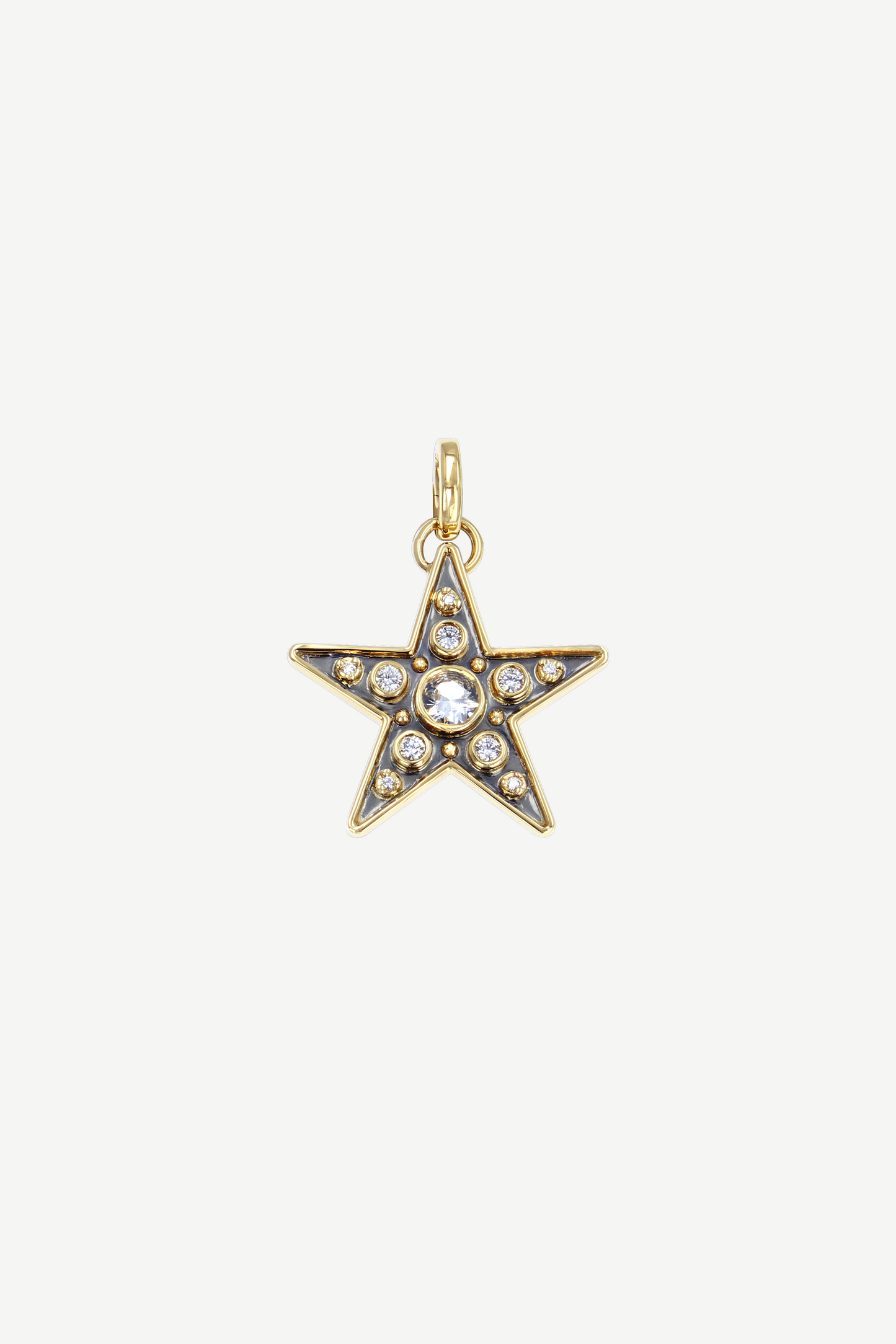 Charm Étoile Mini La Dame Du Lac Saphir Blanc