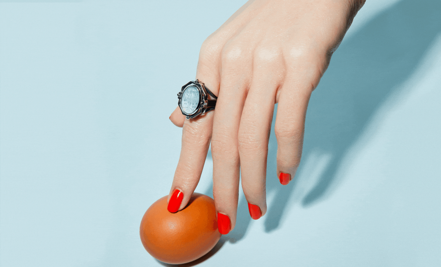 Elie Top Bague Chevaliere AIR Reversible Cosmogonie Secrete