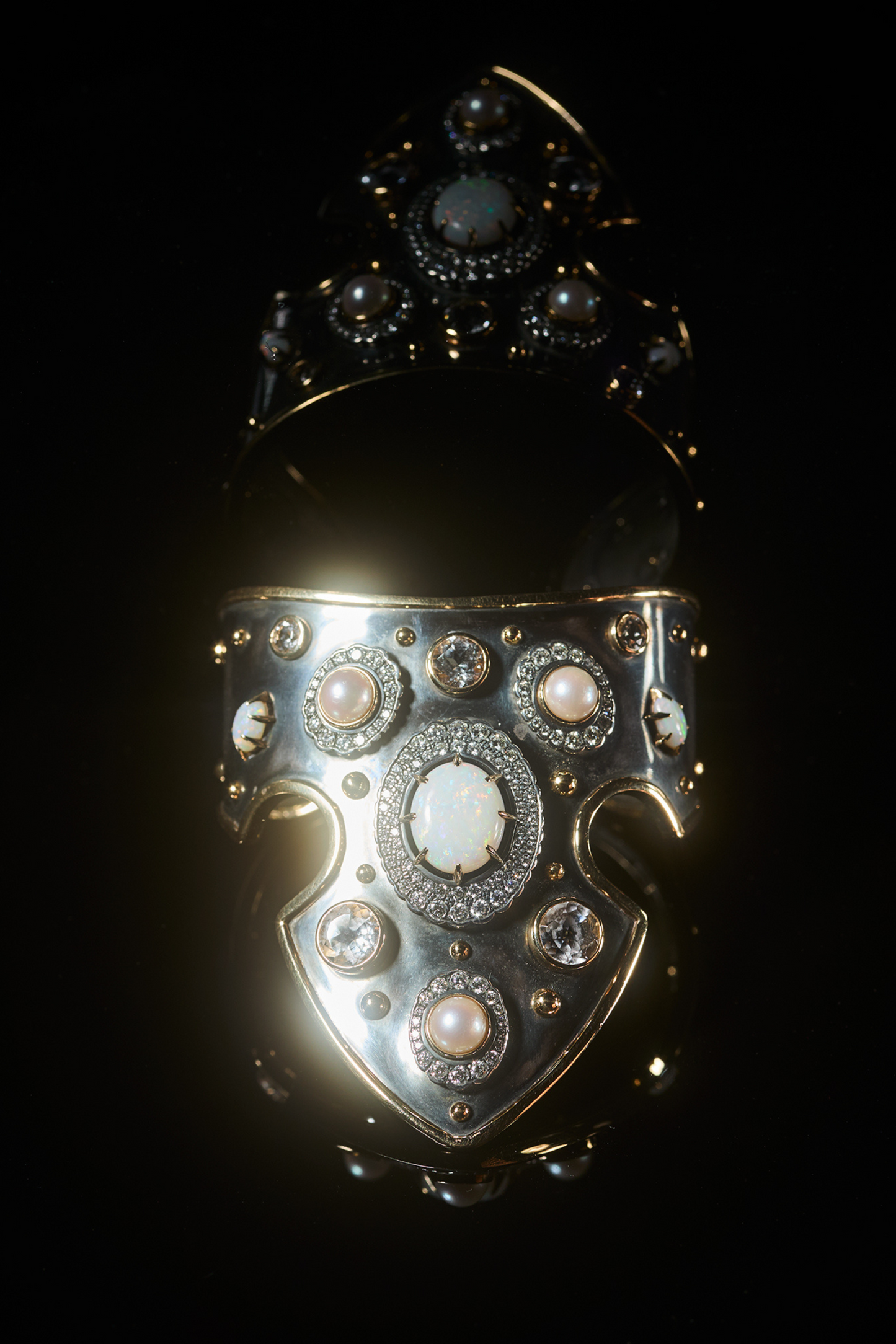 Manchette Blason Opale