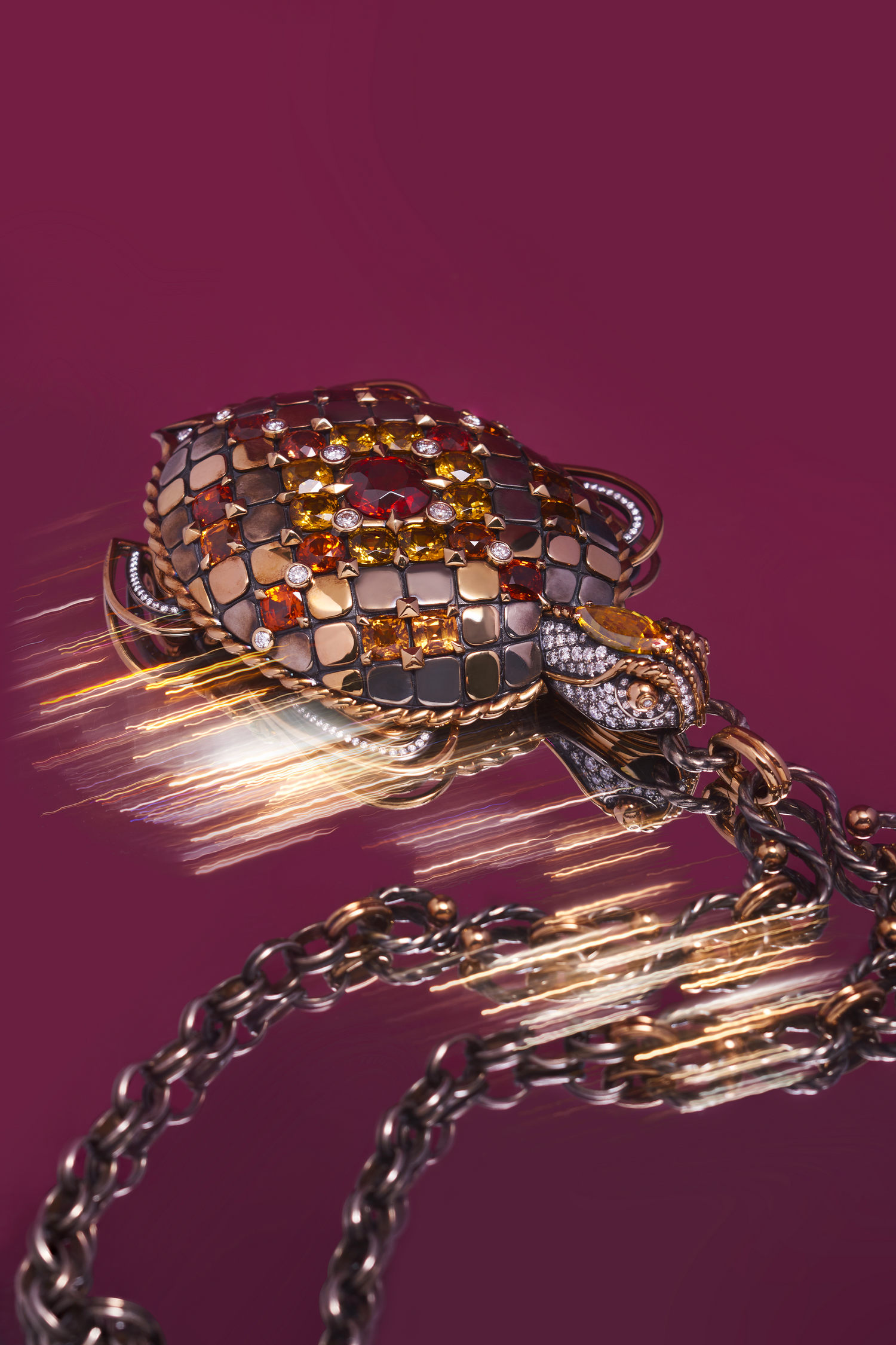 elie top bijoux collier pendentif tortue animaux precieuses