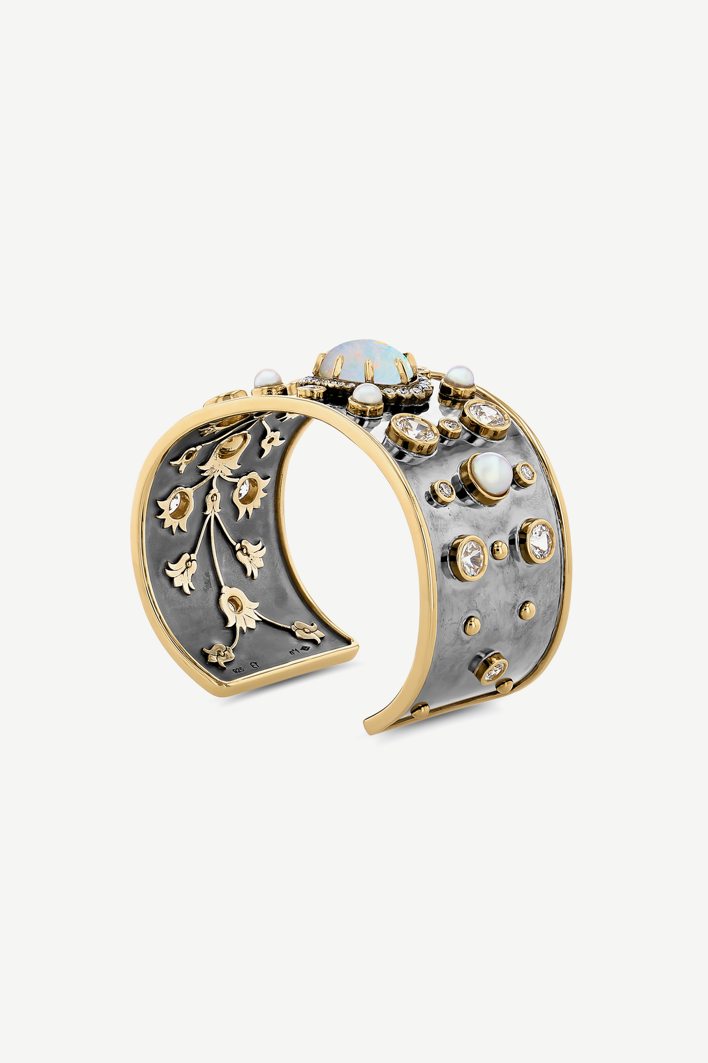 Elie Top Manchette Bandeau Opale