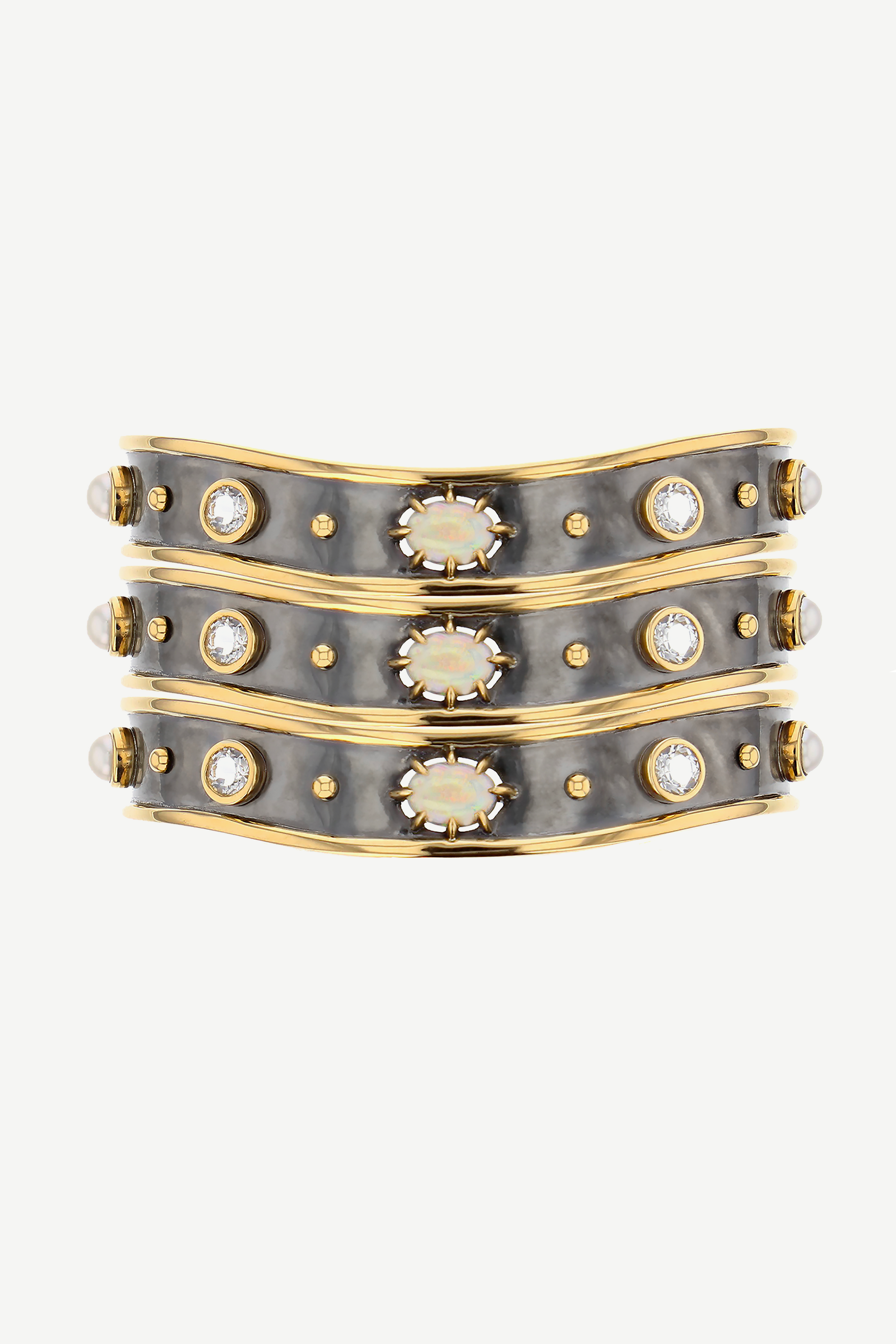 bracelet opale topaze akoya perles