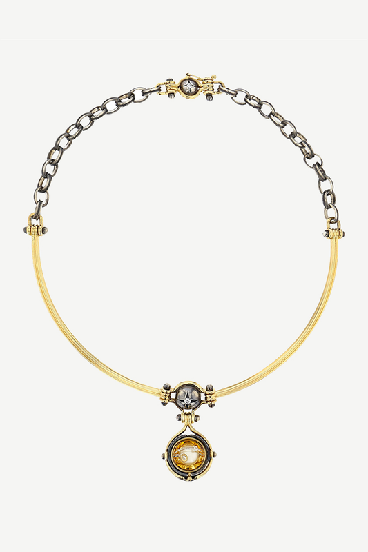 Akoya Pearl Jonc Necklace