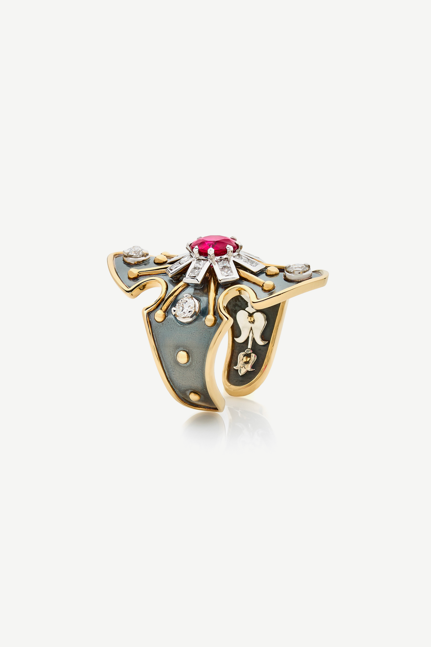 Princess Ruby Bouclier Ring 