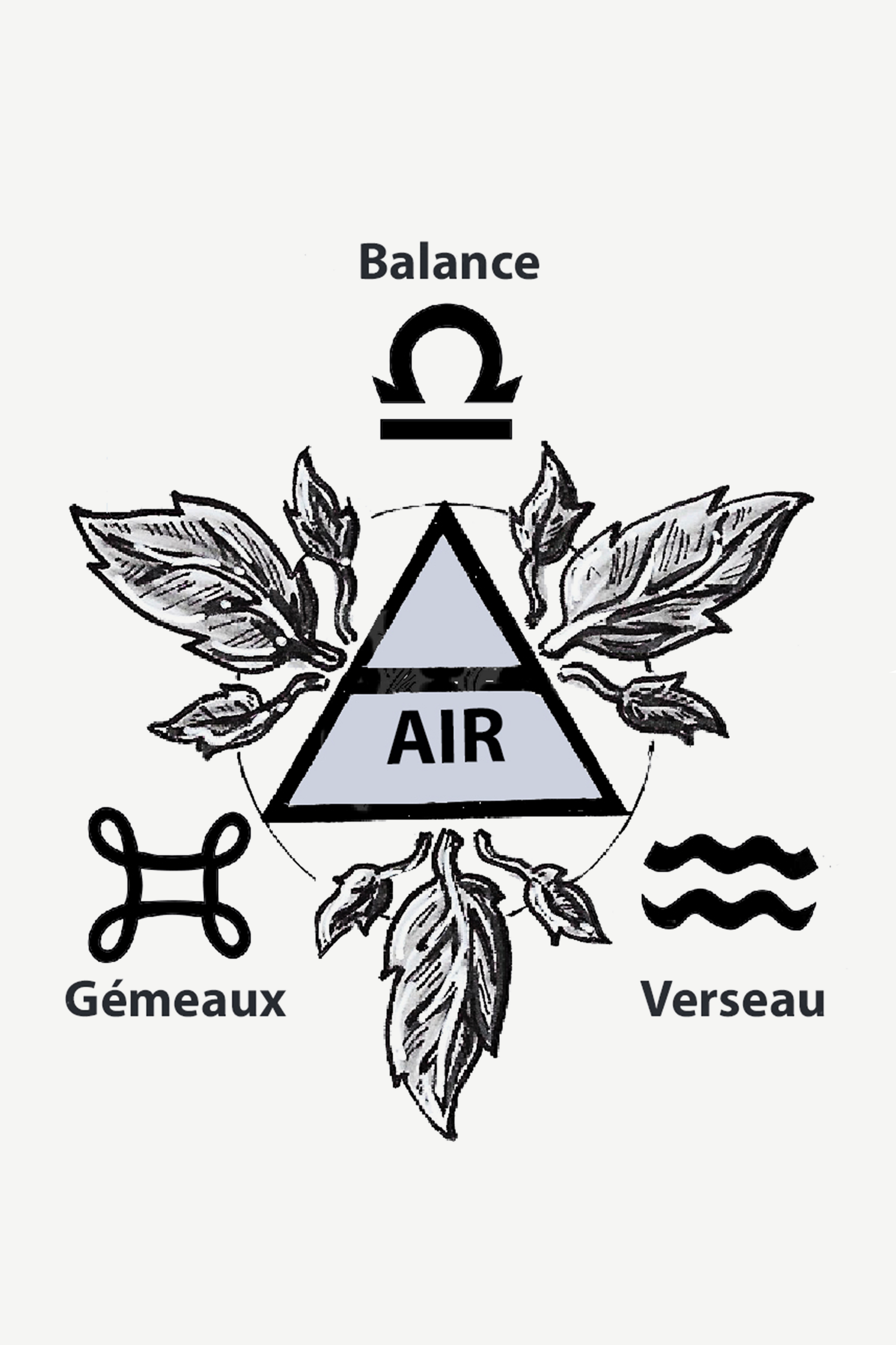 signes air zodiac bague verseau gémeaux balance